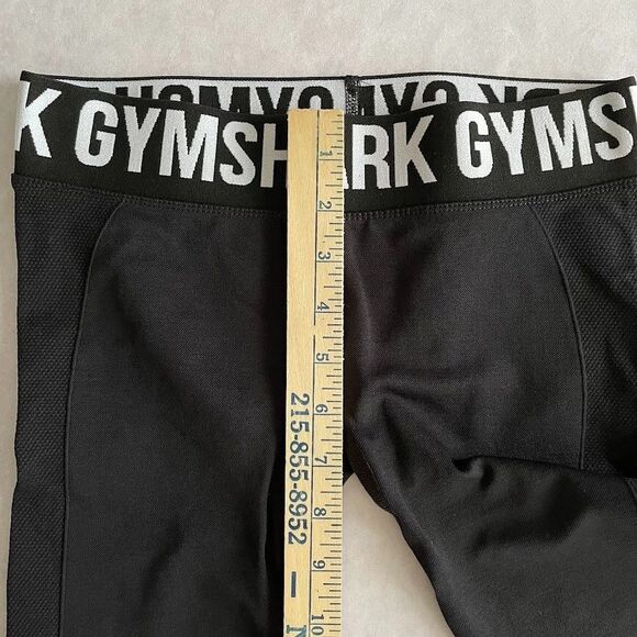 Gymshark Flex High Waisted Leggings Womens Size XS Black Butt Lifting Activewear - Picture 9 of 10